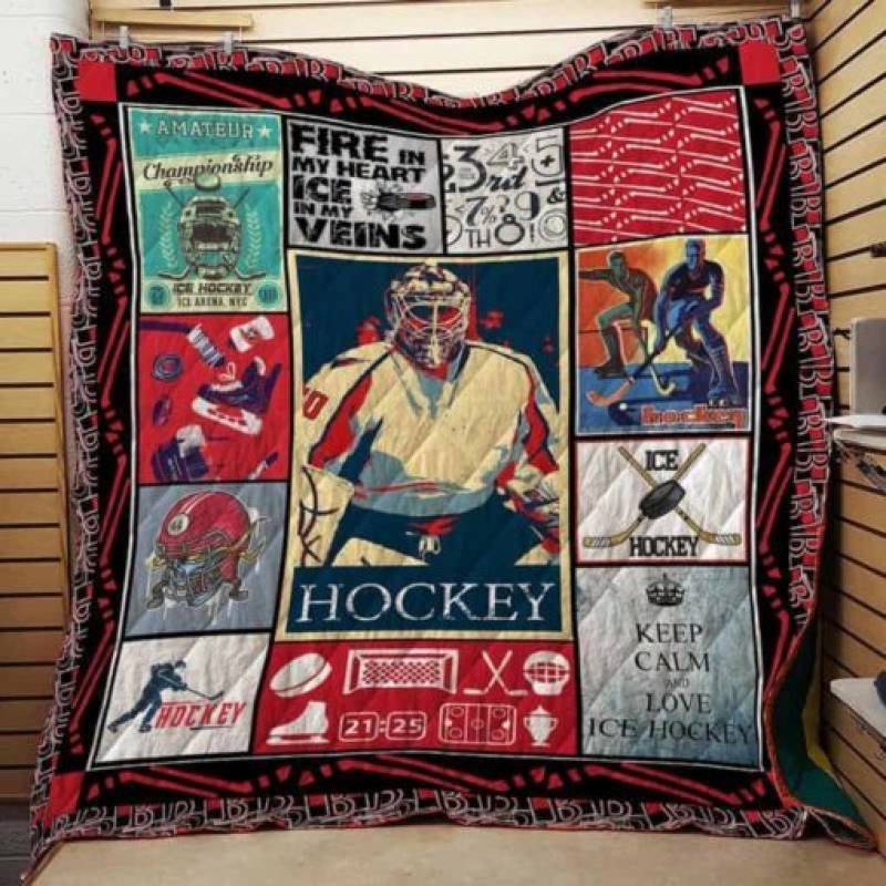 Hockey #1105-1 Blanket