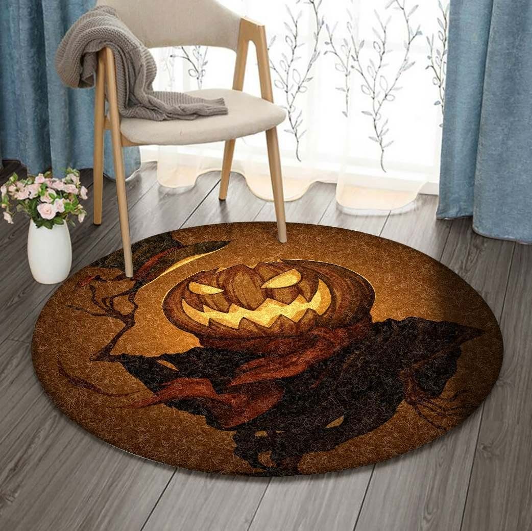 Halloween IE5860 Round Rug BEVR3007