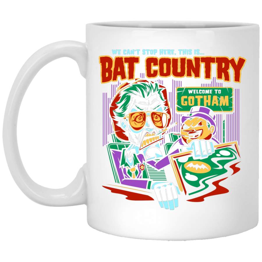 Bat Country (Penguin Design) Mug White Mug