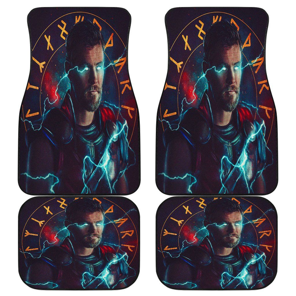 Thor Loki 2019 Car Mats 2 Personalized Car Seat Floor Mat Custom Print