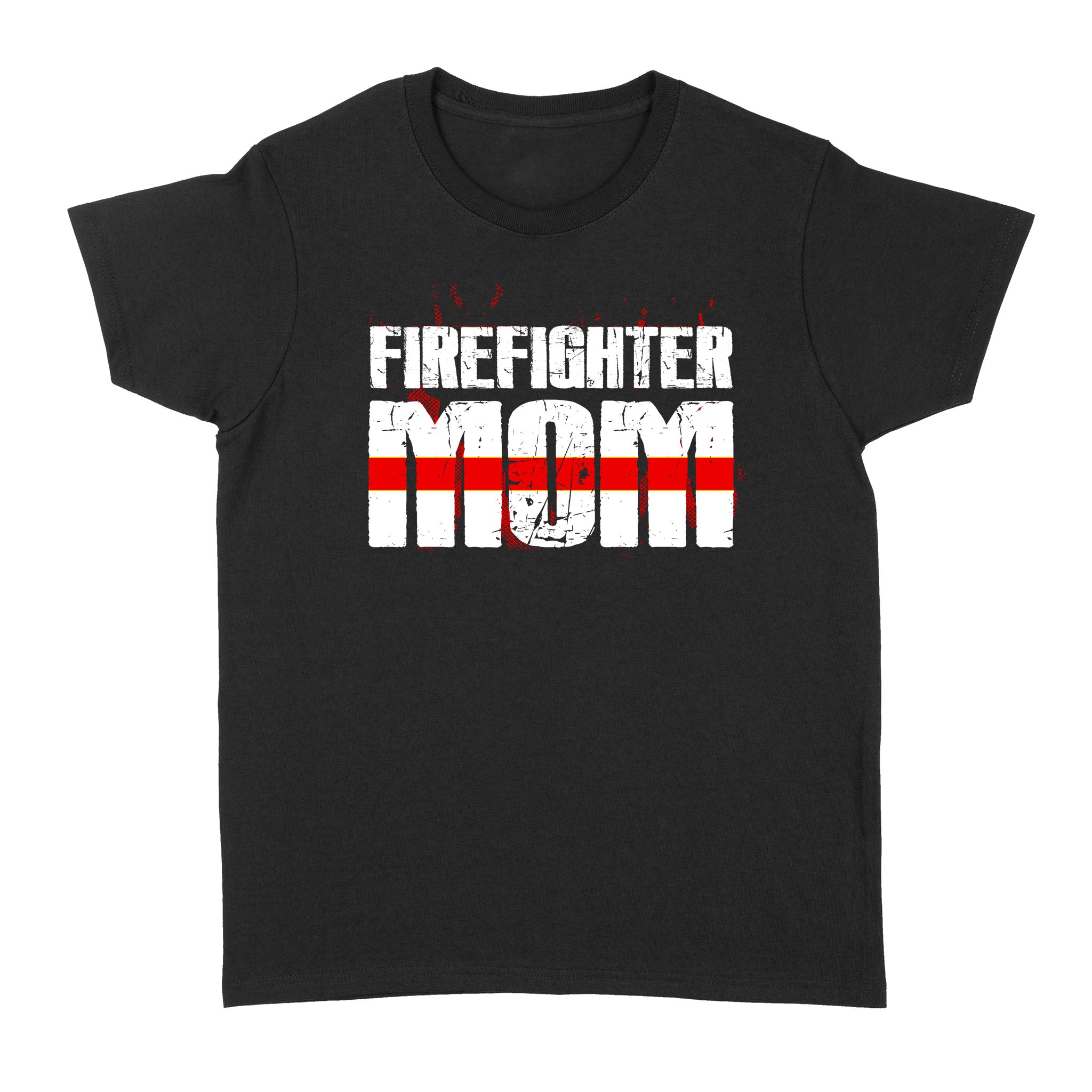 Firefighter Mom Shirt – Gift for Mom of Firefighter Chipteeamz NLXS315D05 – Standard Women T-Shirt