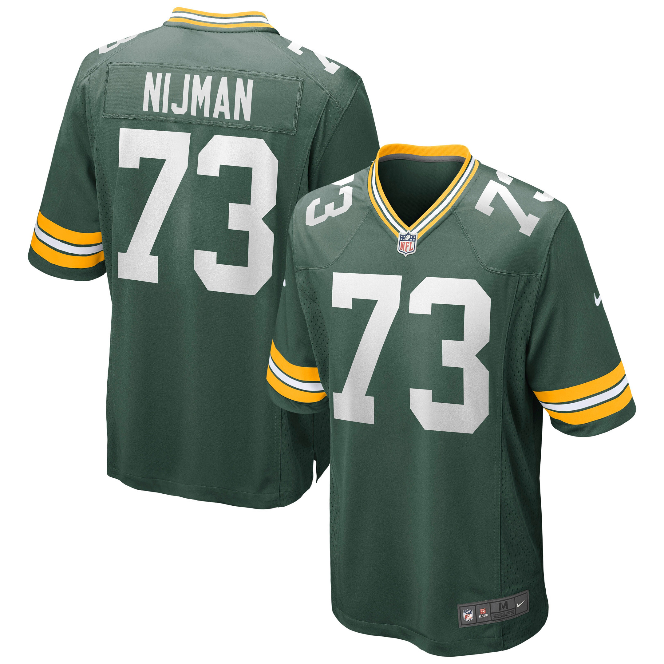 Yosh Nijman Green Bay Packers Game Jersey – Green NFL