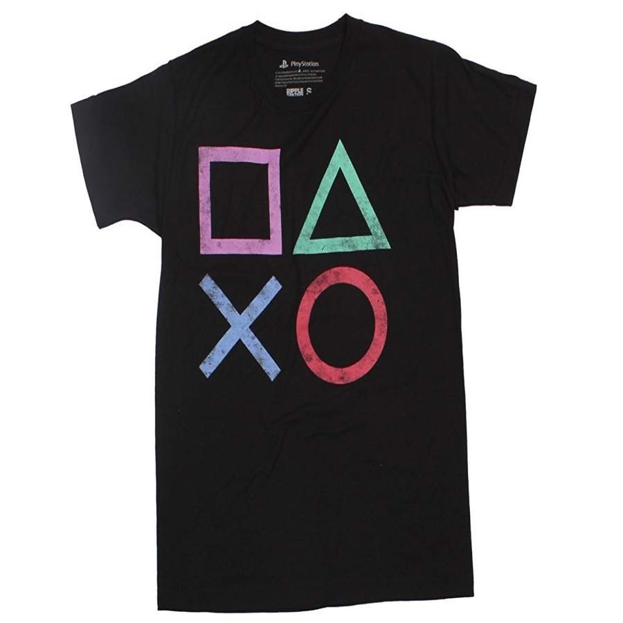 PlayStation Vintage Icon 100% Cotton Men’s T-shirt