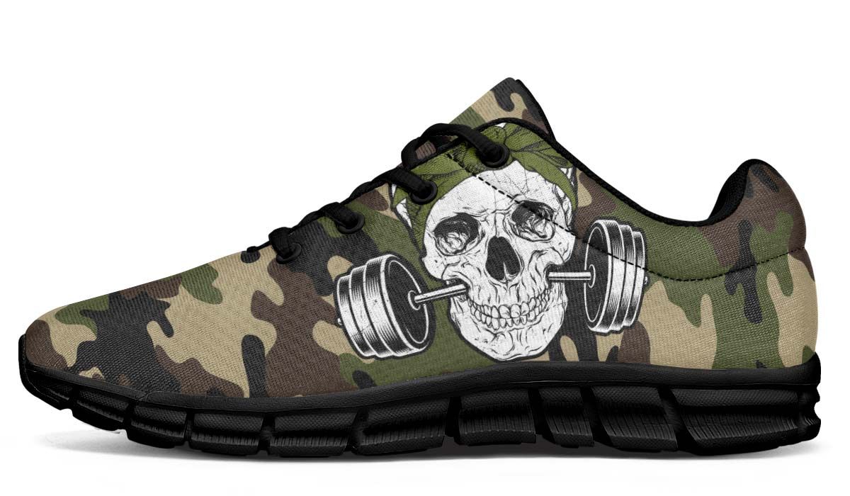 Camo Fitness Breathable Sneakers Custom Shoes