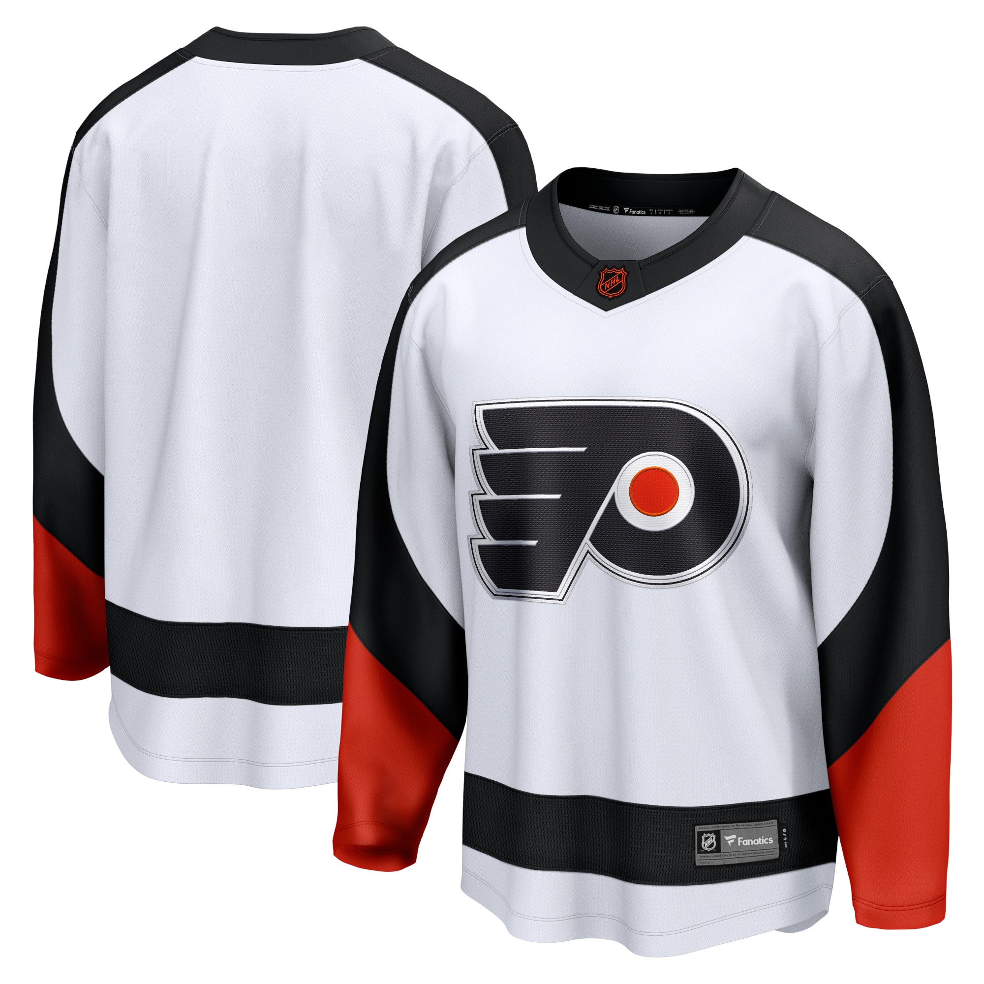 Men's Philadelphia Flyers White Special Edition 2.0 Breakaway Blank Jersey