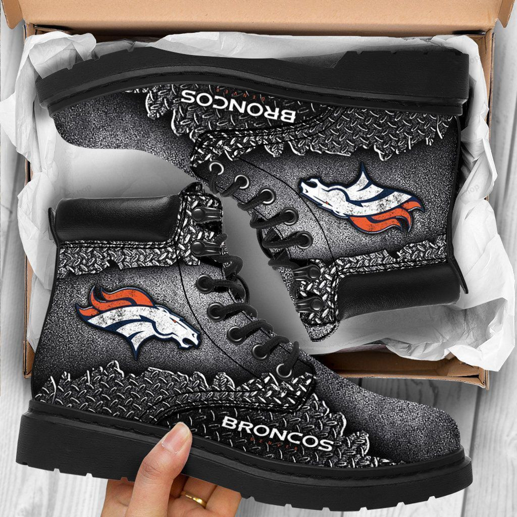 Denver Broncos Boots – Premium Shoes/ Premium Leather Boots – Gift For Sports Lovers 293