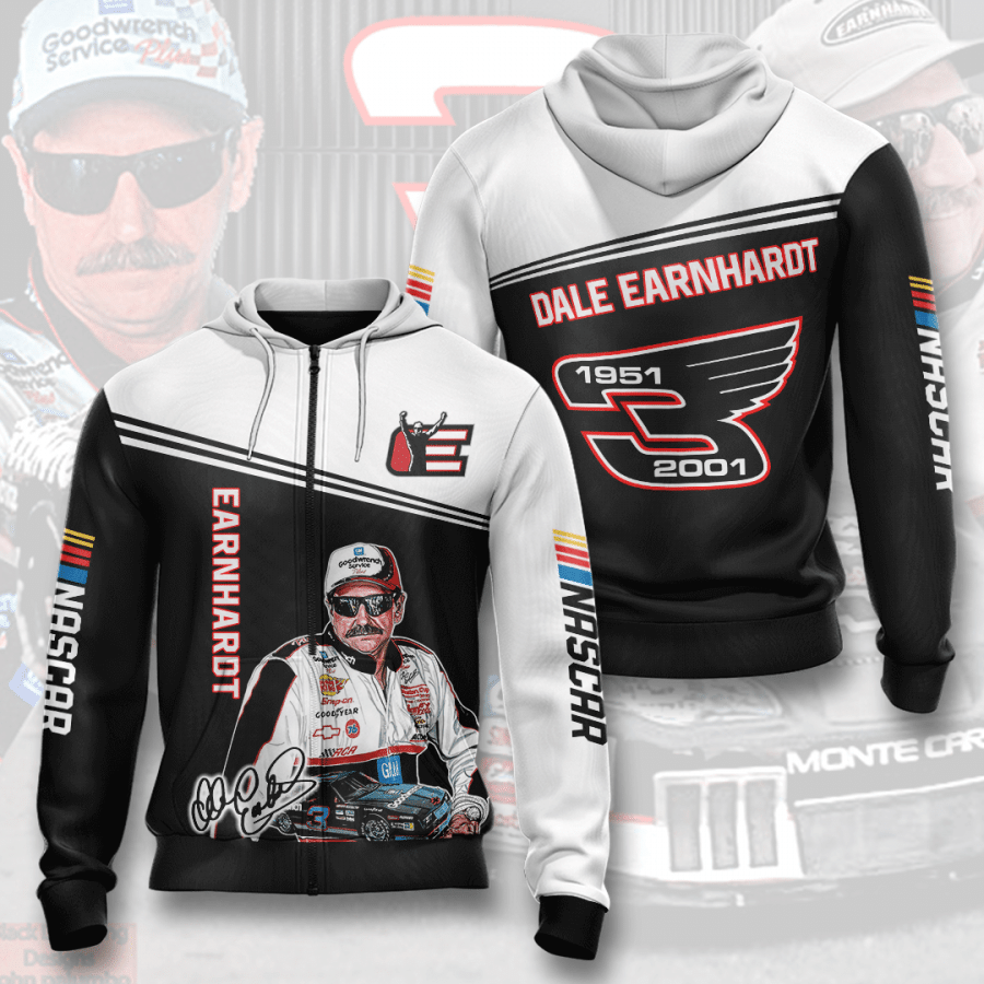 Dale Earnhardt All Over Printed Hoodie