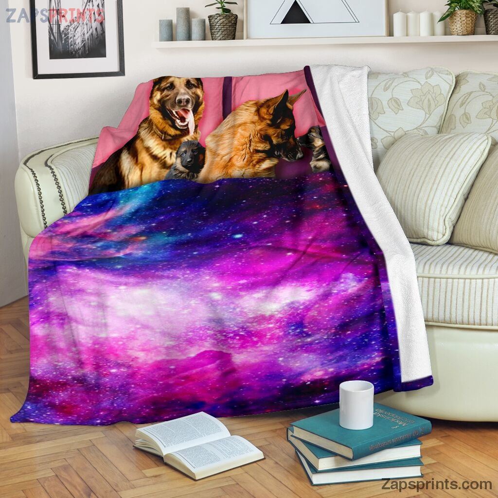 Family German Shepherd Blanket – Cool Gift Ideas