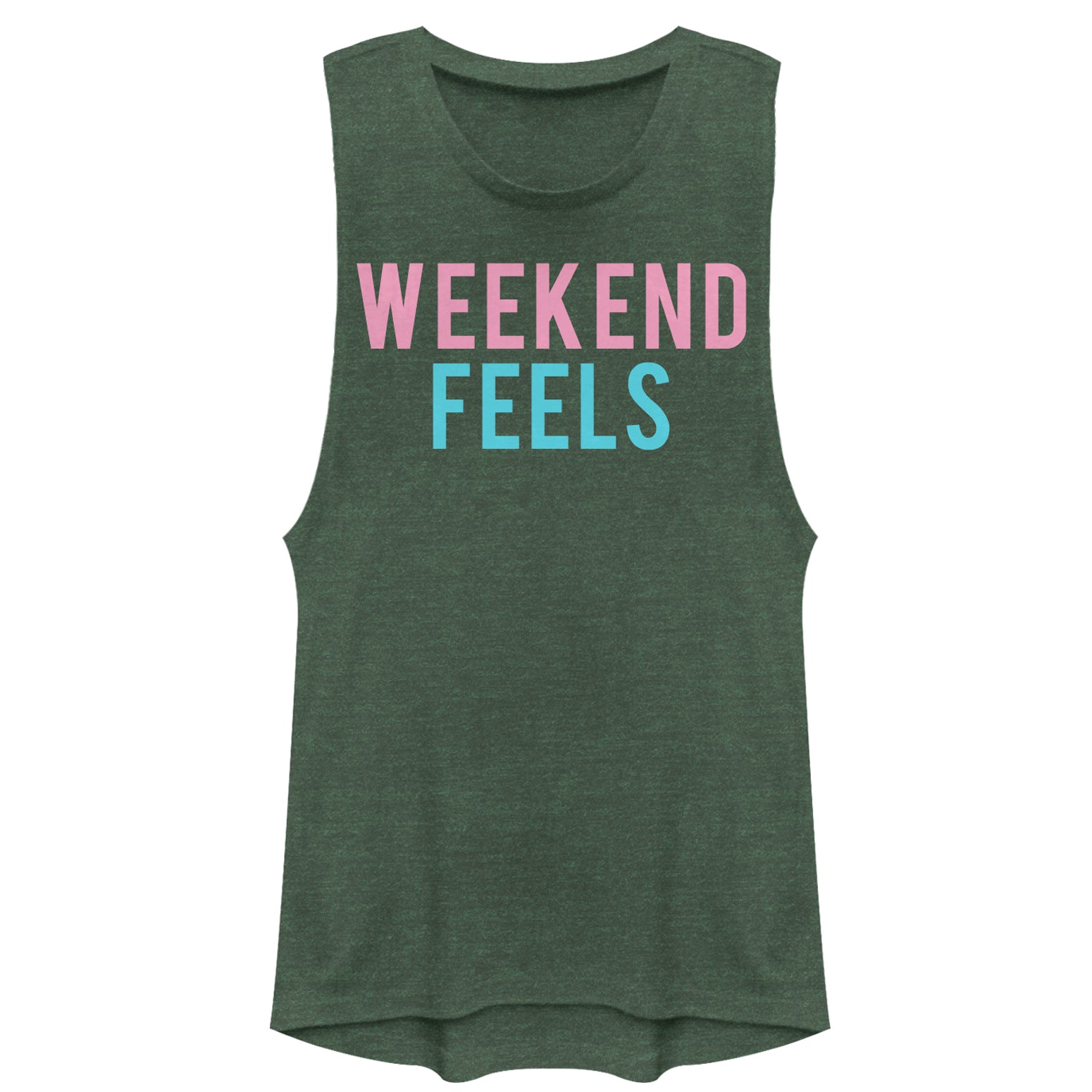 Chin Up Junior’S Weekend Feels  Festival Muscle Tee