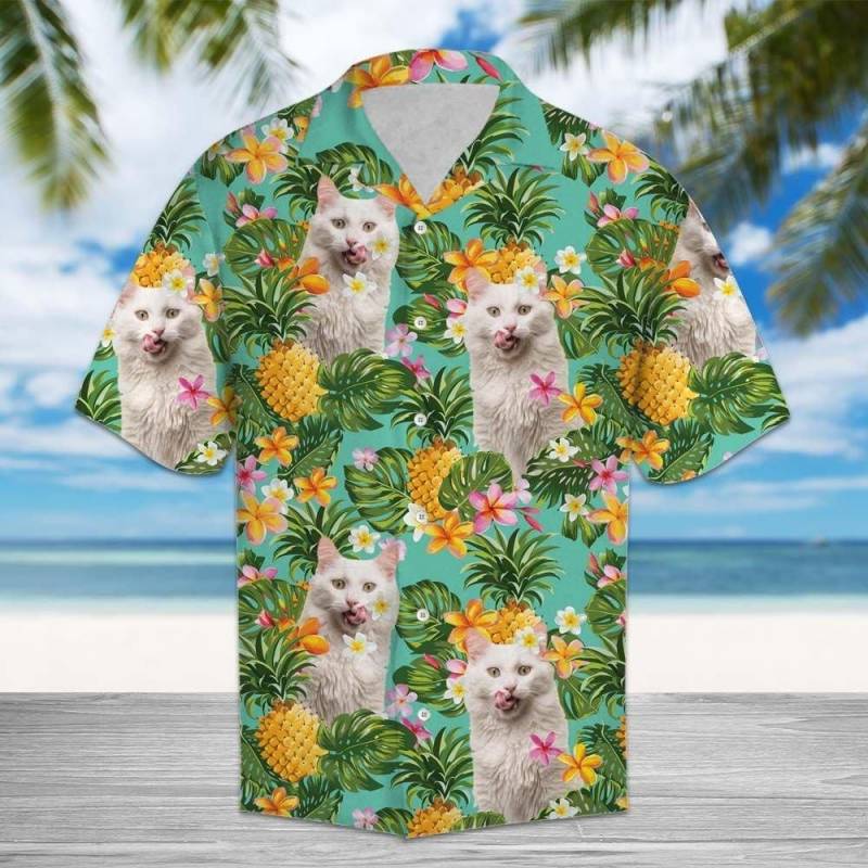 Artsyhomes Tropical Pineapple Turkish Van Hawaiian Ha62374