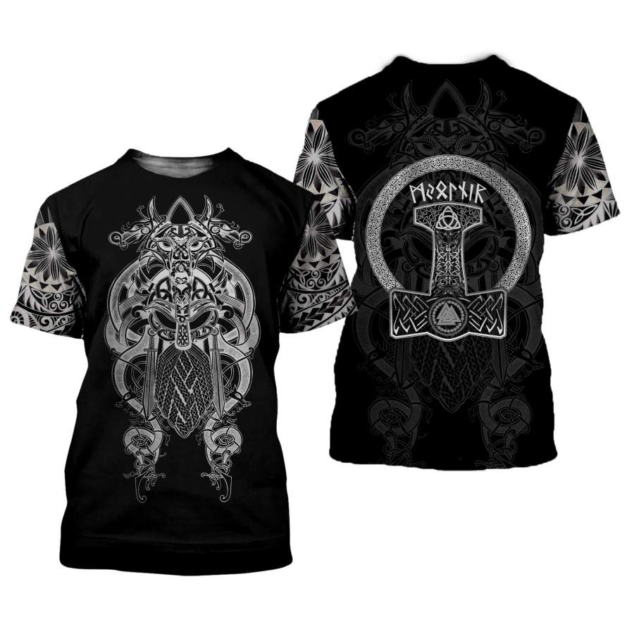 Vikings Tattoo 3D All Over Printed Shirts For Men And Women 114