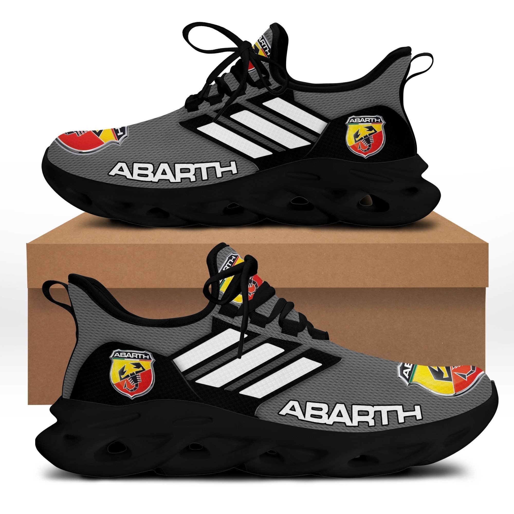 Abarth Bs Running Shoes Ver 1 (Grey)