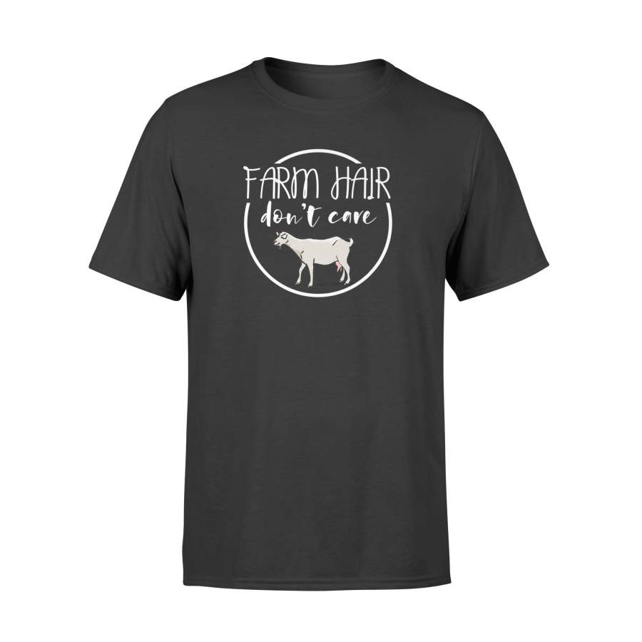 Farm Hair Don’t Care Premium Farmer T-Shirt