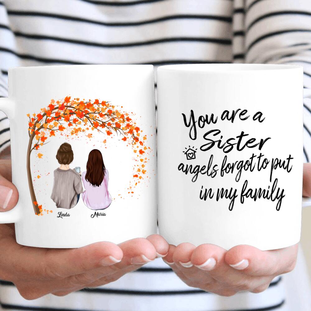 Personalized Fall Season Besties Gift Friendship – Mug