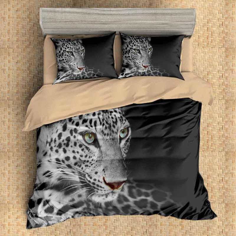 3D Customize Leopard Bedding Set Duvet Cover Set Bedroom Set Bedlinen