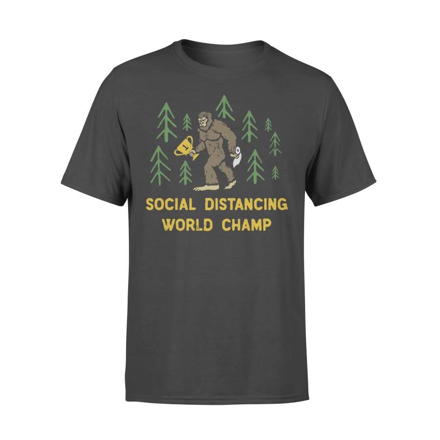 King Kong Social Distancing World Champ T-shirt