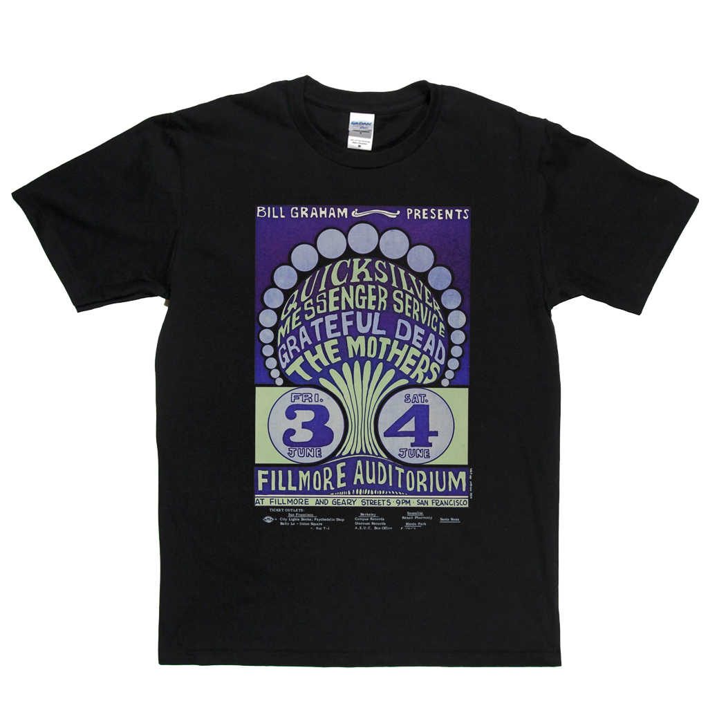 Fillmore Auditorium Poster T-Shirt