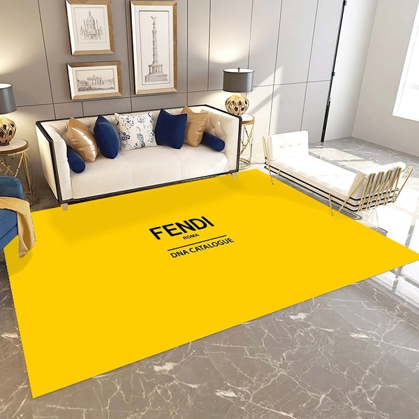Fendi Rug, Luxury Hypebeast Living Room Carpet, Fashion Brand Floor ...