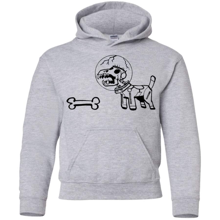 AGR Dog 2-D Russel Hobbs Laika Come Home Gorillaz Youth Pullover Hoodie