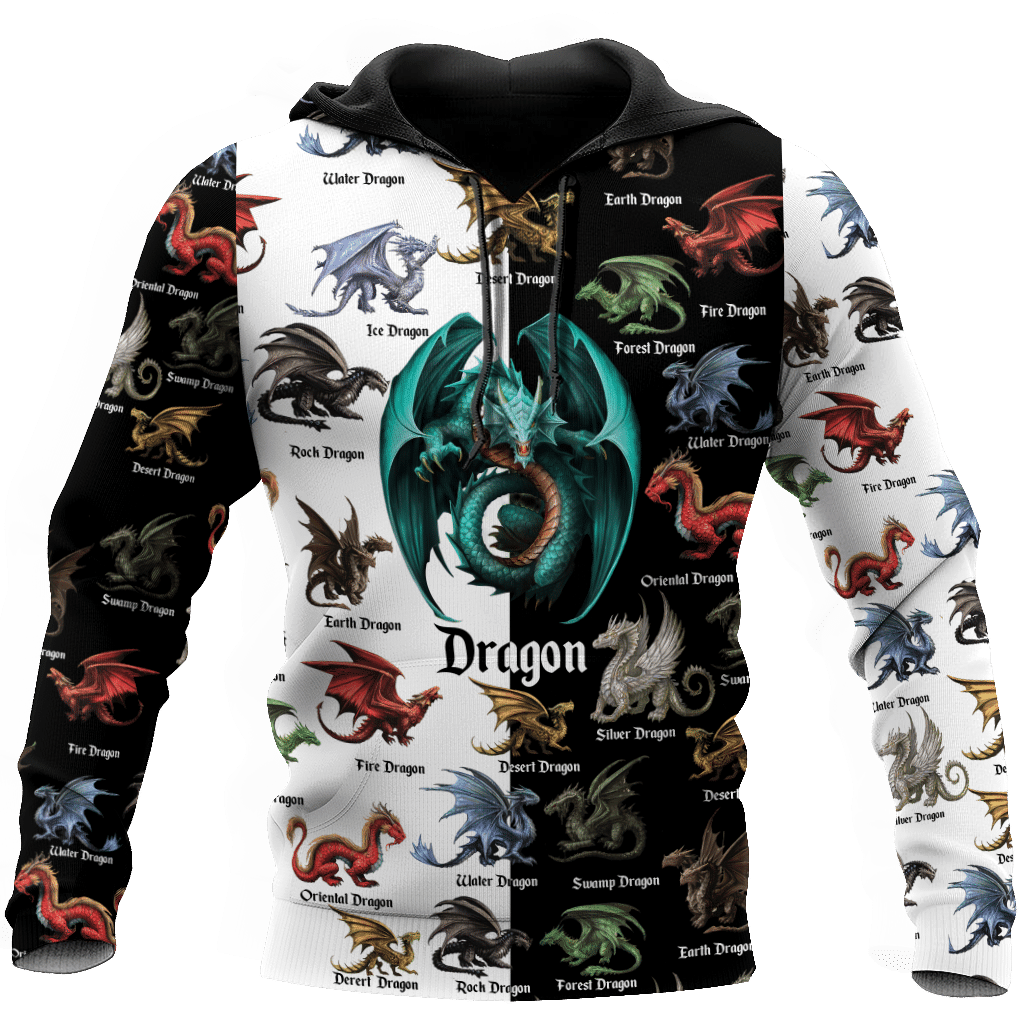 Dragon 3D All Over Printed Shirts For Men And Women Vp22102001