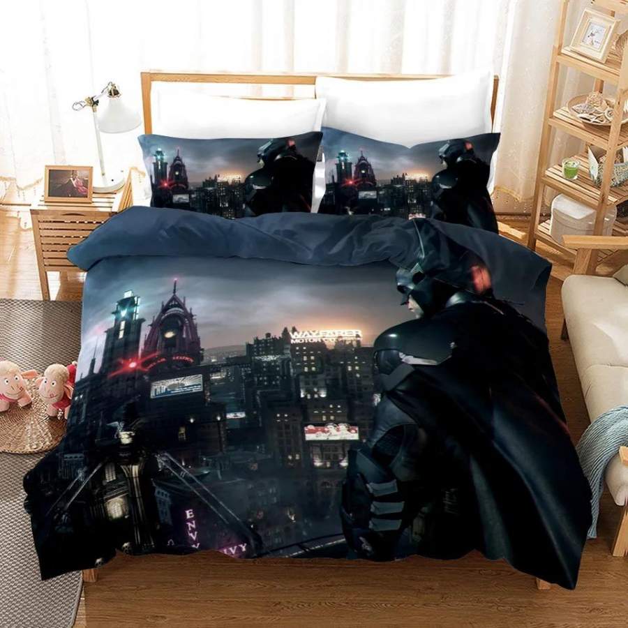 Batman #8 Duvet Cover Quilt Cover Pillowcase Bedding Set Bed Linen Home Bedroom Decor