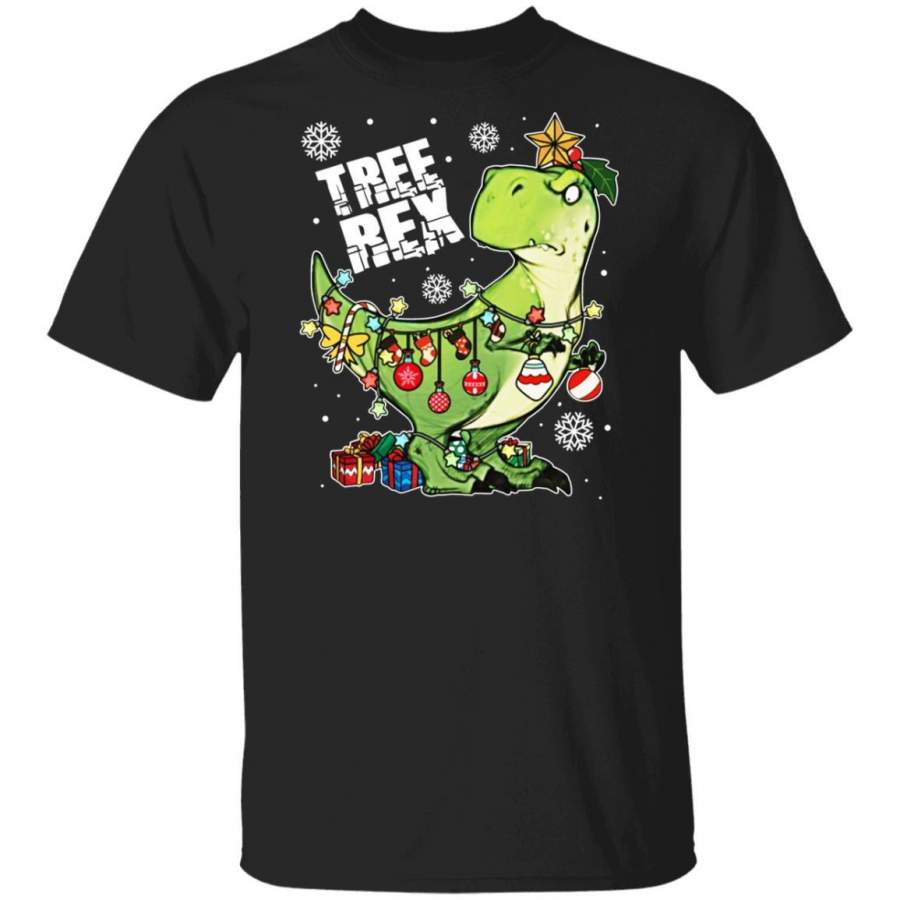 T-rex Tree-rex Christmas Shirt