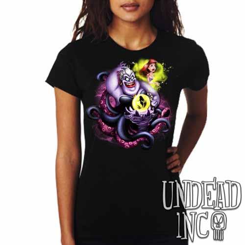 Villains Ursula – Ariel The Little Mermaid – Ladies T Shirt