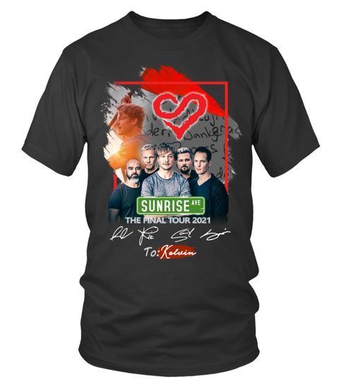 Baeelly™ Sunrise Avenue T-Shirt 2D – Mt208