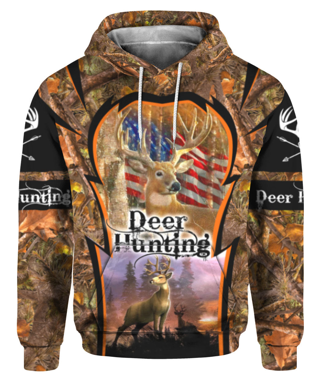 Oragontee Deer Hunting Camo 3D All Over Print | For Men & Women | Adult | Hp1007