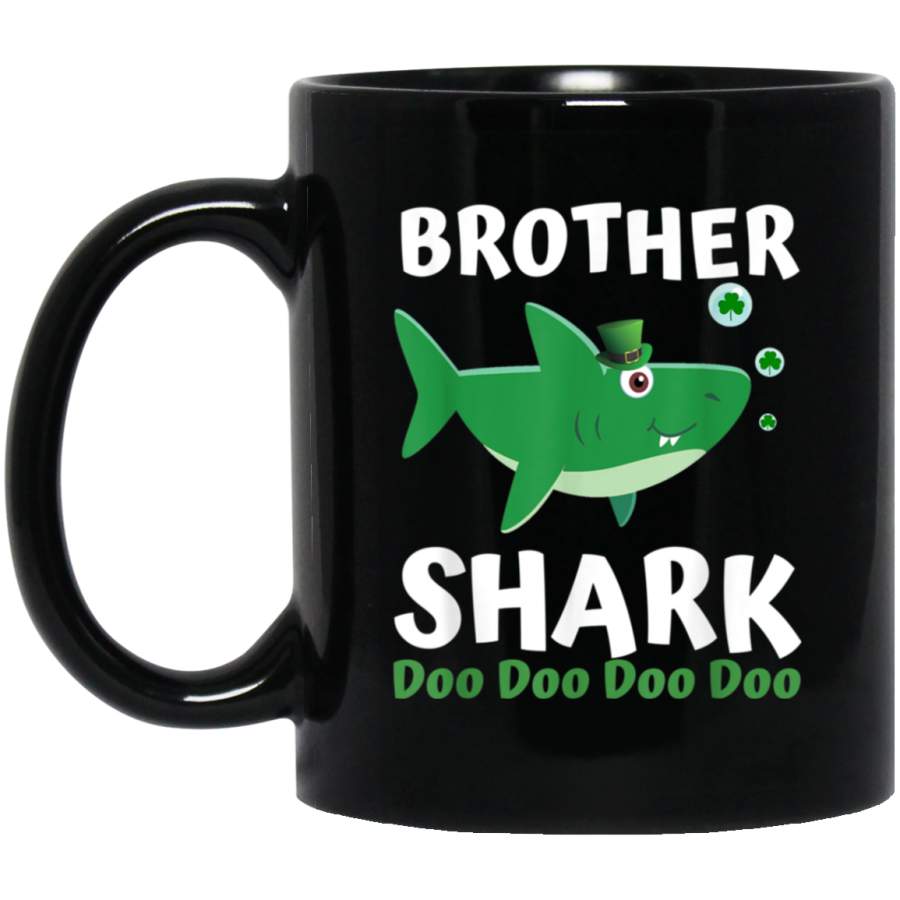 Brother Shark Mug St Patricks Day Mug Toddler Kids Men