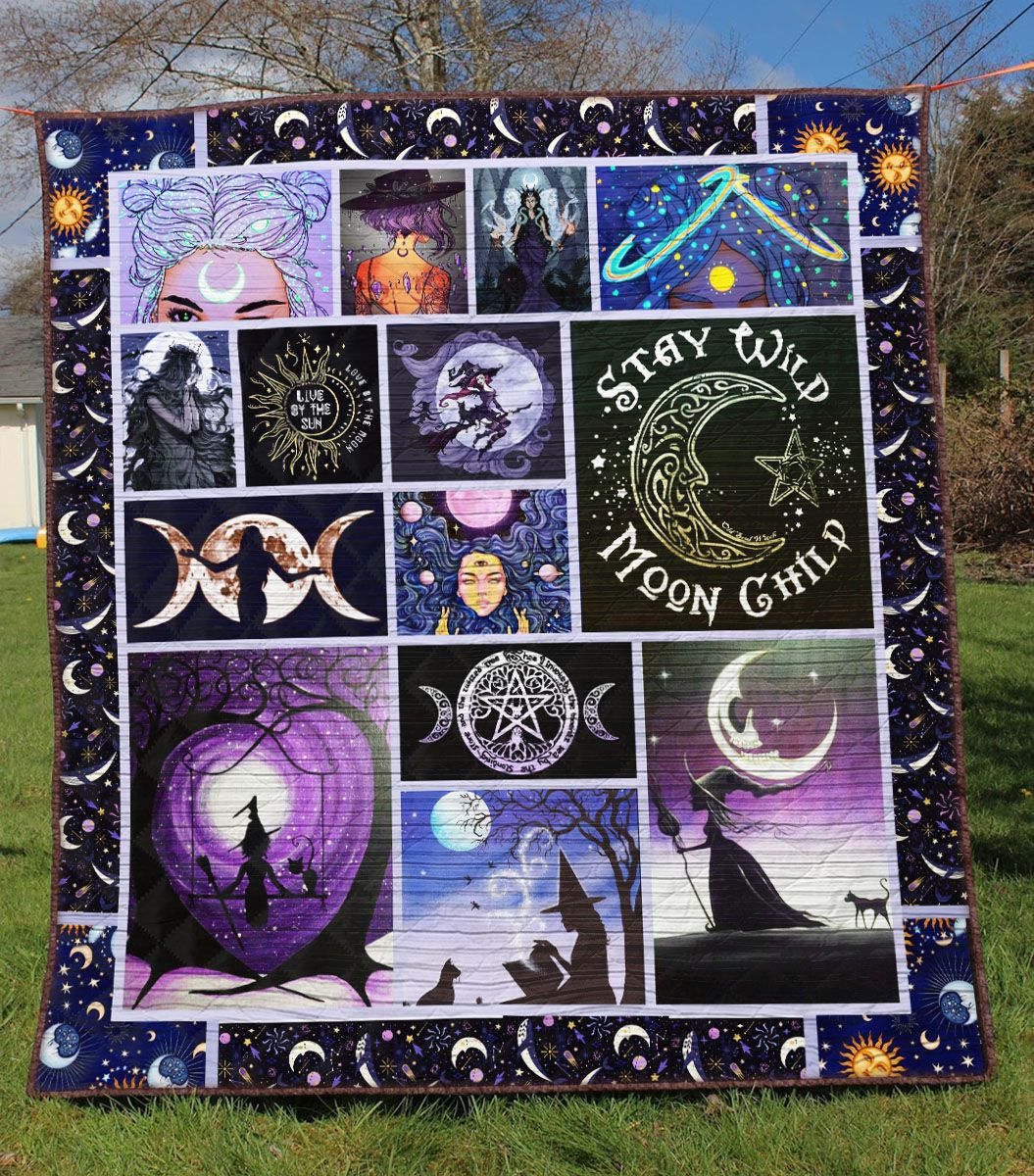 Wicca TU 3D Quilt Blanket 504