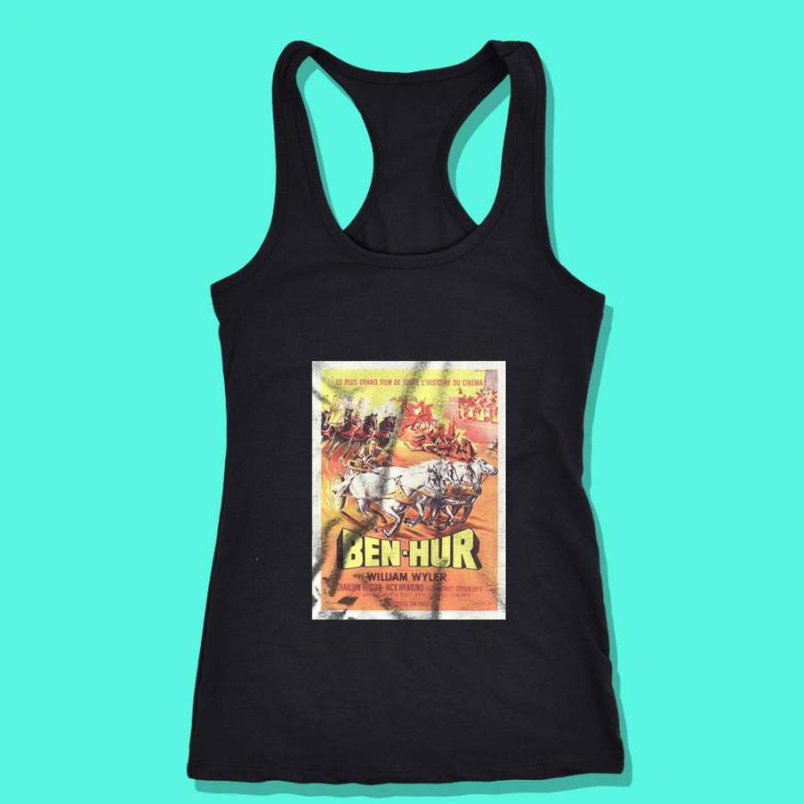 Ben Hur Movie Poster Vintage Women’S Tank Top