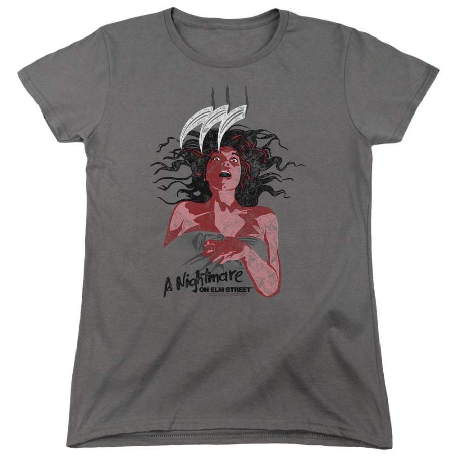 A Nightmare on Elm Street Illustrated European Poster Women’s T-Shirt