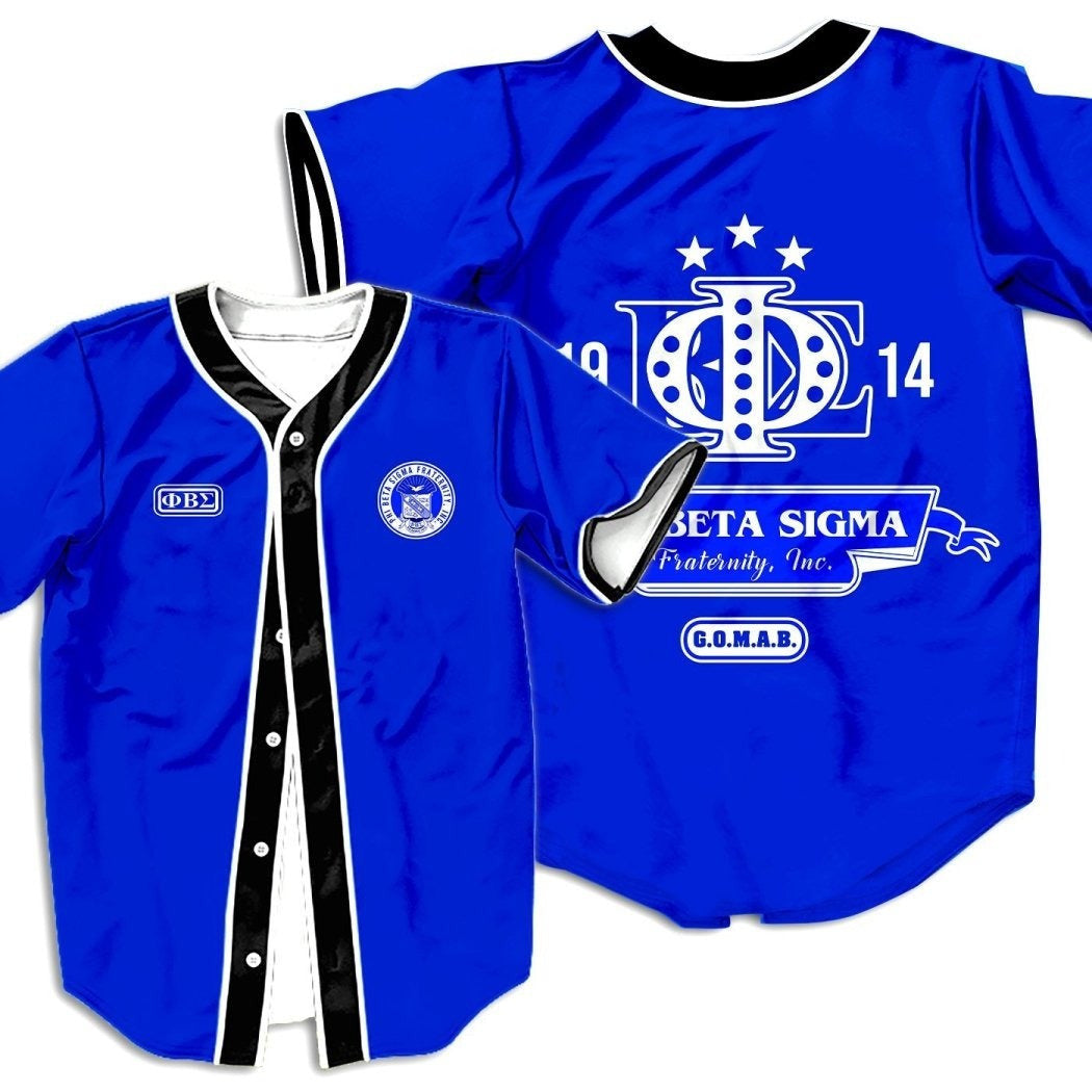 Fraternity Baseball Jersey – Phi Beta Sigma Frat Inc Shirt