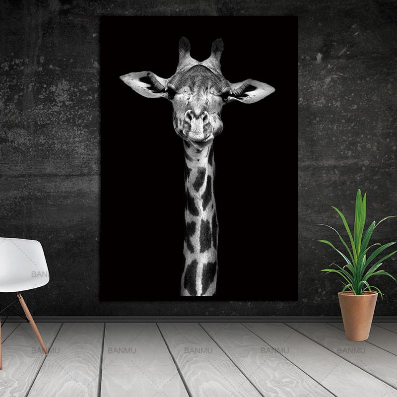 Top Selling Animal Canvas Painting Wall Pictures For Living Room Art Decoration Pictures No Frame Morden Print