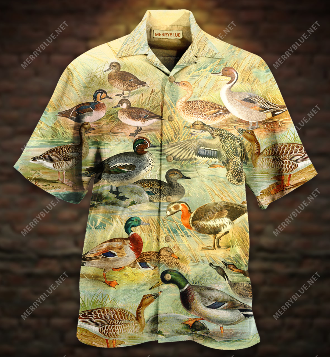 Vintage Duck World Unisex Hawaii Shirt Ha89537