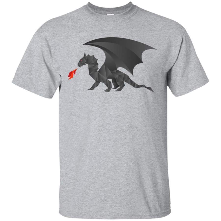 AGR Origami Dragon Tshirt  Paper Dragon Tshirt Jaq T-shirt