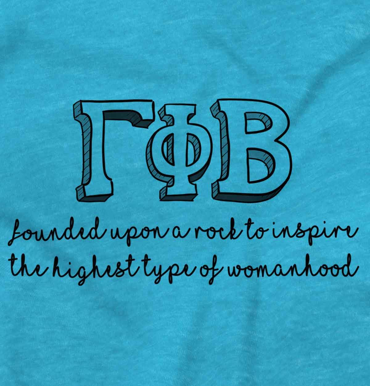 Motto Of A Gamma Junior Muscle Tee