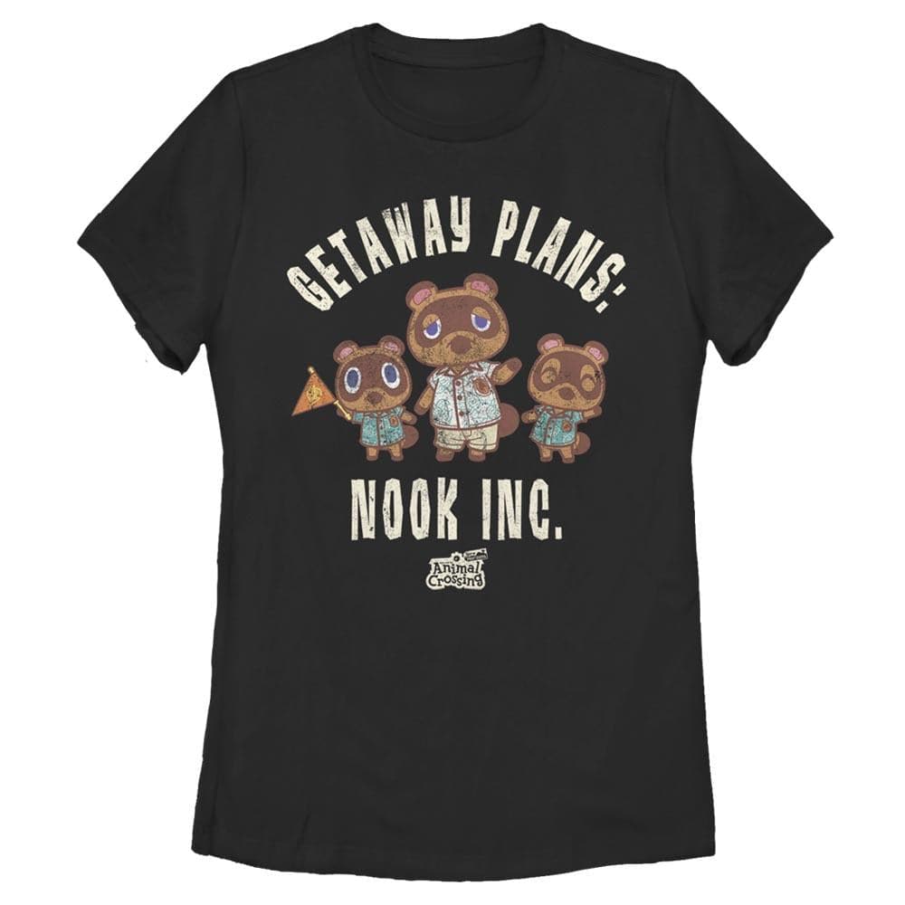 Vaca Nook – Animal Crossing Black Women’S Tee