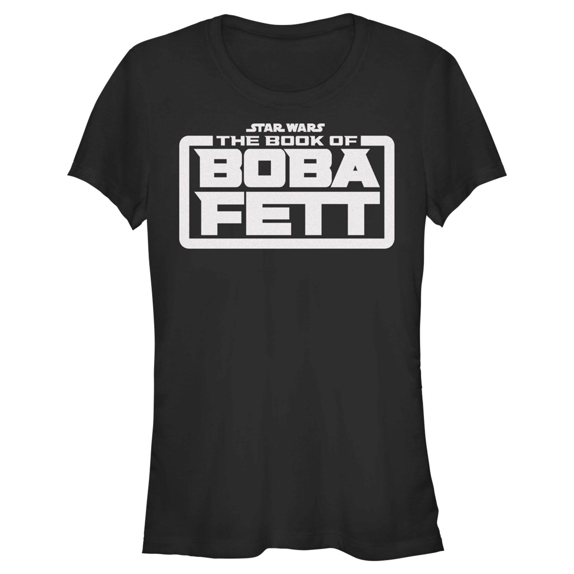 The Book Of Boba Fett Junior’S White Logo  T-Shirt