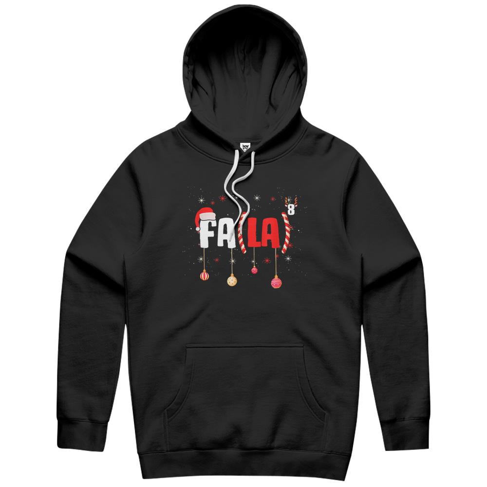 Funny Christmas Math Teacher Fa La8 Equations Fa La La La Hoodie