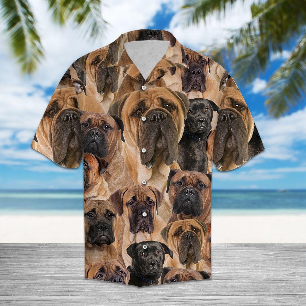 Bullmastiff Awesome Hawaii Shirt For Hawaii Aloha Ha46861