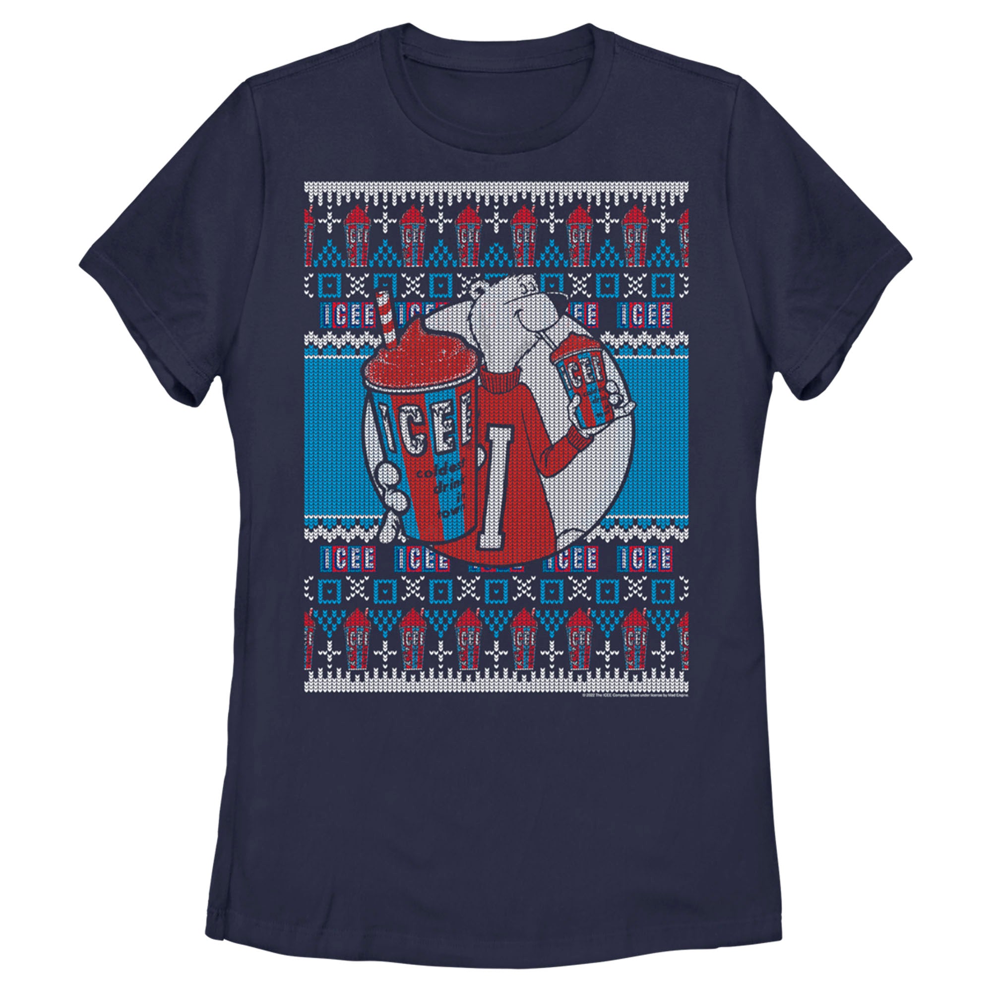 Women’S Icee Bear Ugly Sweater T-Shirt