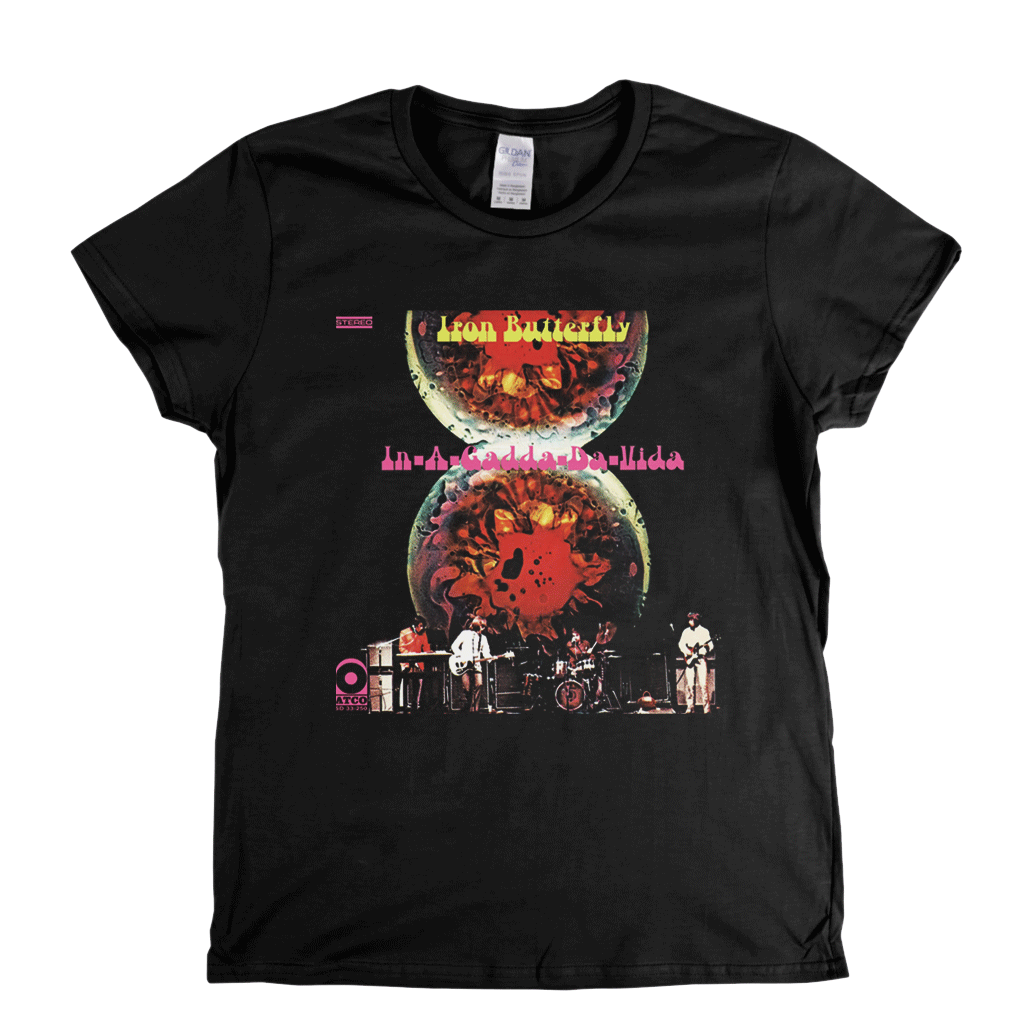 Iron Butterfly In-a-gadda-da-vida Womens T-Shirt