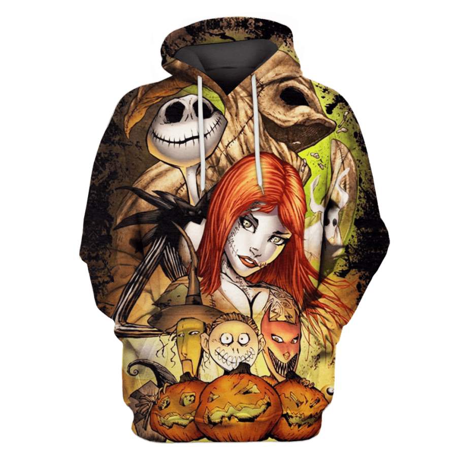 Nightmare before christmas Tshirt – Zip Hoodies Apparel