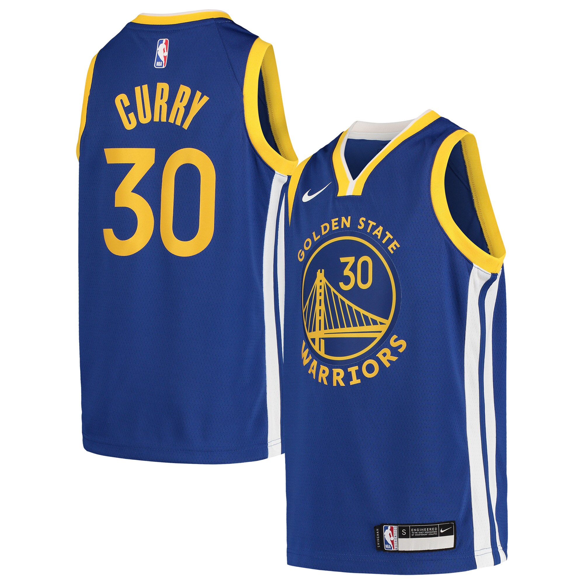 Stephen Curry Golden State Warriors Youth Team Swingman Jersey – Icon Edition – Royal