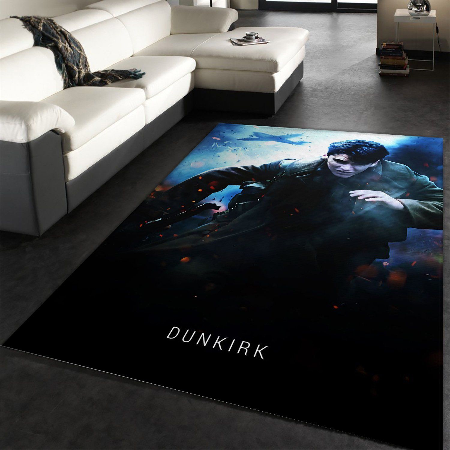 Dunkirk Area Rug Art Painting Movie Rugs Home Decor Floor Decor