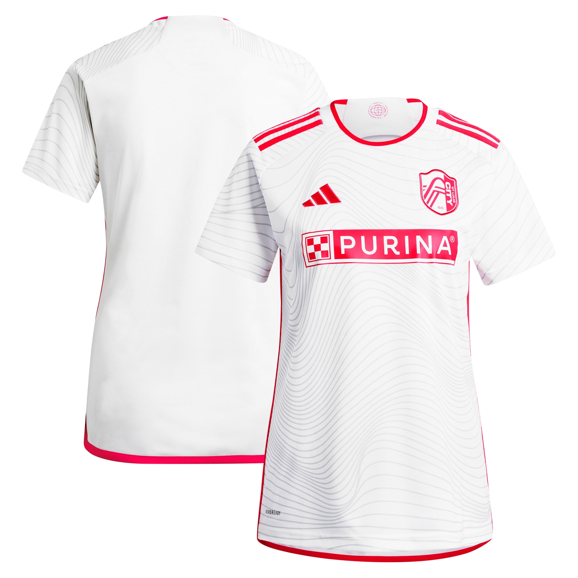 St. Louis City SC Women's 2024 The Confluence Kit Replica Jersey – White