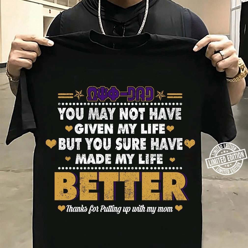 Fraternity Tshirt – Omega Psi Phi Dad Tshirt