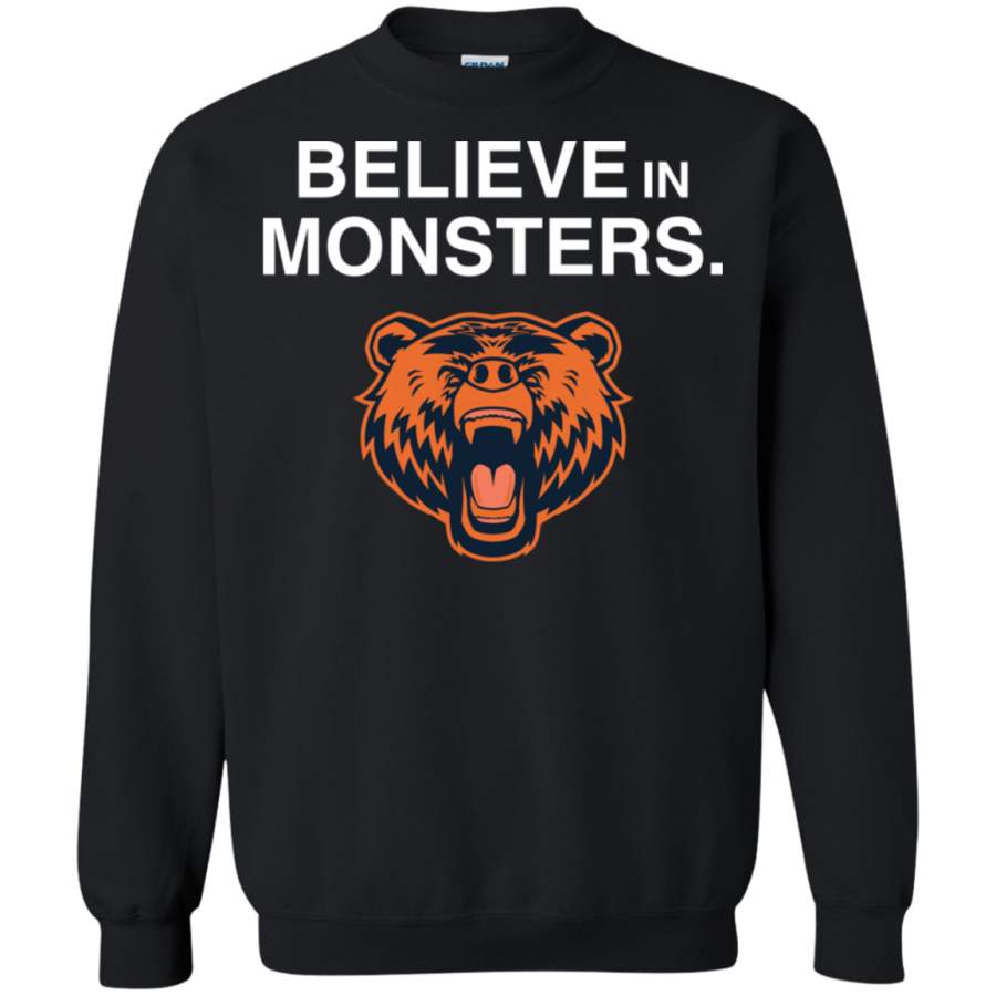 AGR Believe in monsters Chicago Bears Sweatshirt